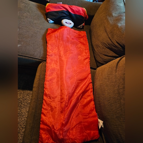 Disney Mickey Mouse Slumber Bag with Pillow - Picture 3 of 4